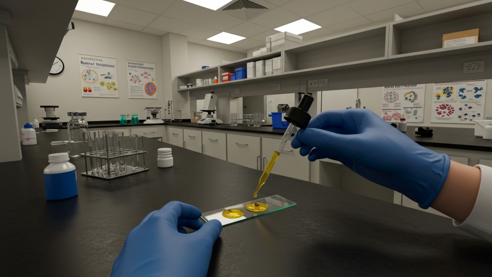 Preparing culture media for inoculation